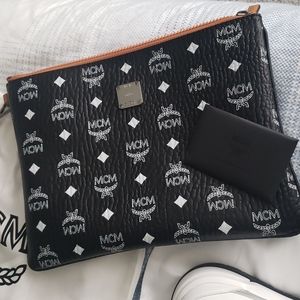 wristlet mcm bag